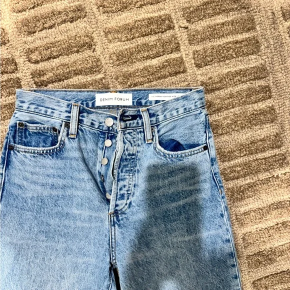 Denim Forum Wide-Leg Women’s Jeans - Picture 2 of 4